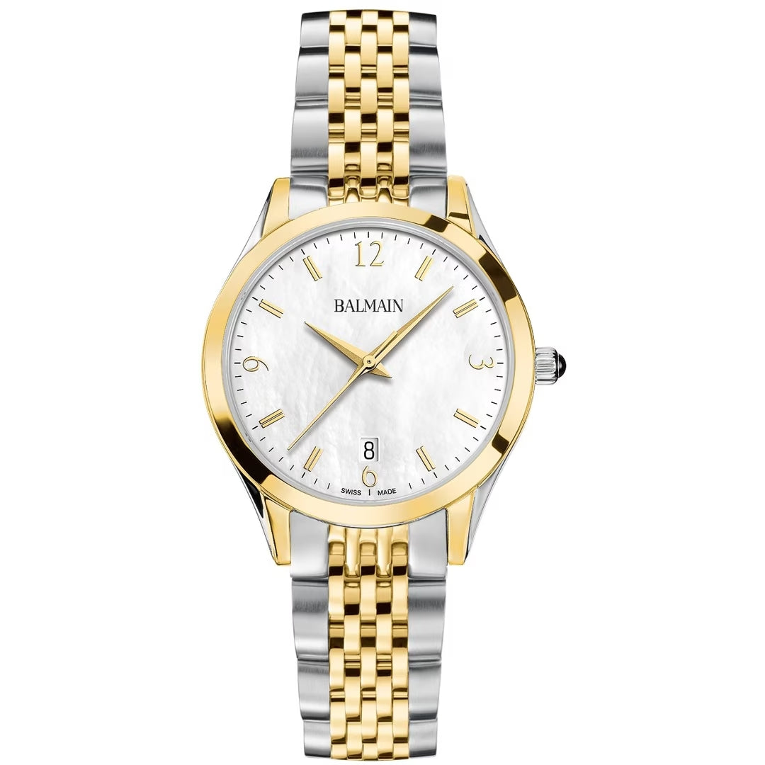 Balmain Classic R Lady 34mm Perlmutt Bicolor – B4312.31.84