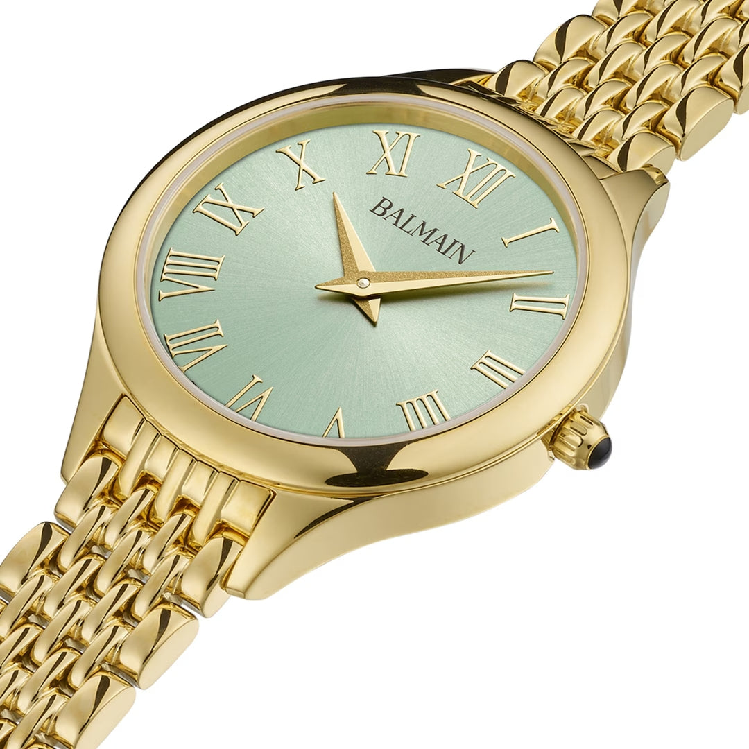 Balmain de Balmain II Mini 29mm Grün Gold – B3910.33.72