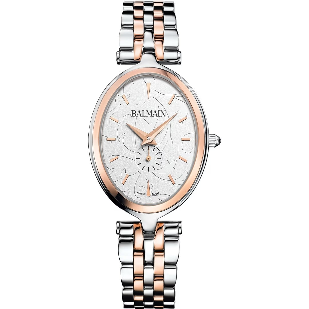 Balmain Haute Elegance Oval Silber Bicolor 31x26mm – B8118.33.15