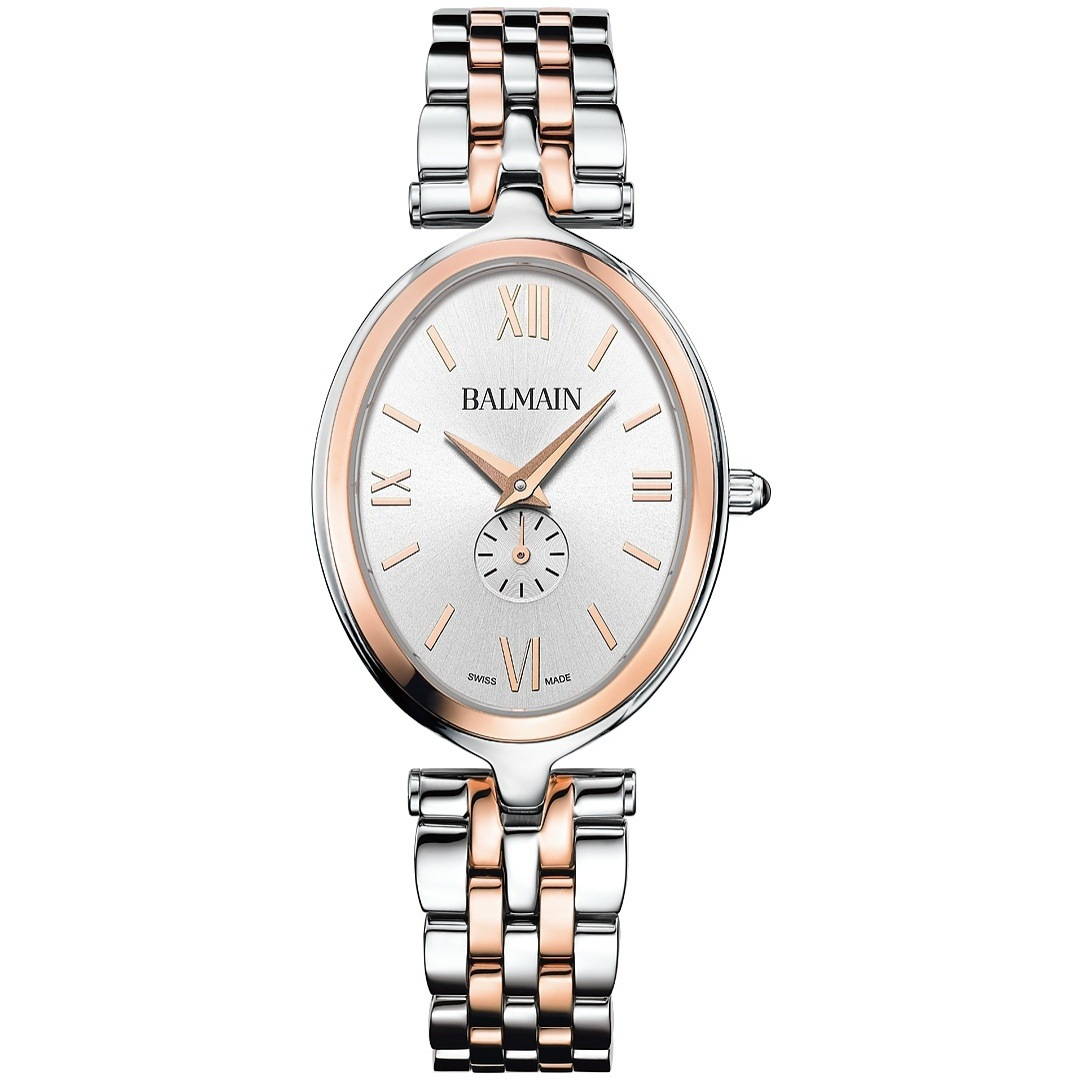 Balmain Haute Elegance Oval Silber Bicolor 31x26mm – B8118.33.22