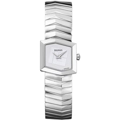 Balmain Taffetas Damenuhr Silber Eckig 23mm – B4651.33.28