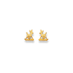 Bambi Ohrstecker in 18 Karat Gelbgold - 1163.01347/0004