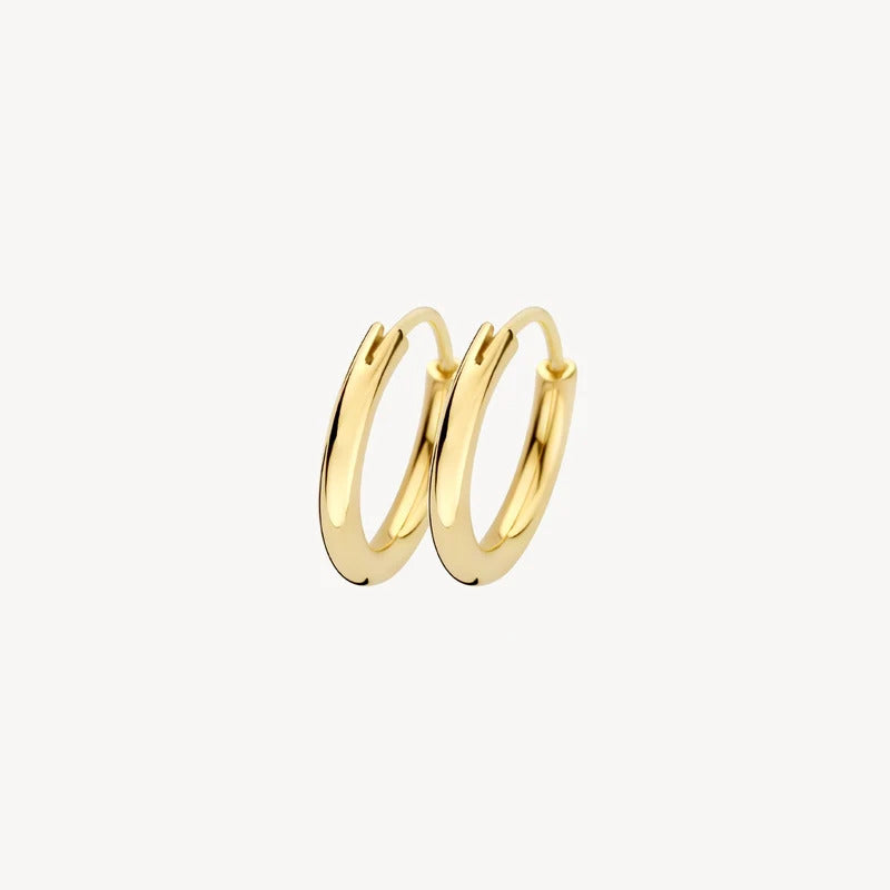 Blush Creolen aus 585er Gelbgold Ø 14 mm - 7405YGO