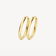 Blush Creolen aus 585er Gelbgold Ø 20 mm - 7407YGO