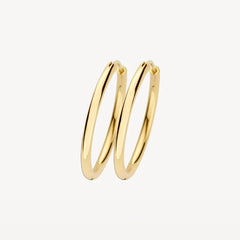 Blush Creolen aus 585er Gelbgold Ø 23,7 mm - 7408YGO