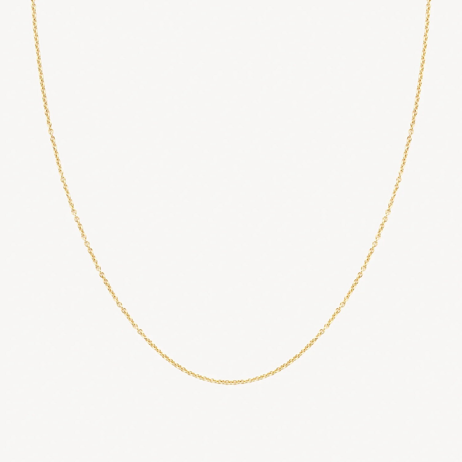 Blush Halskette aus 14 Karat Gold 42 cm Extra fein - 3058YGO/42