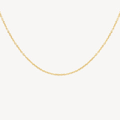 Blush Halskette aus 14 Karat Gold 42 cm Extra fein - 3058YGO/42