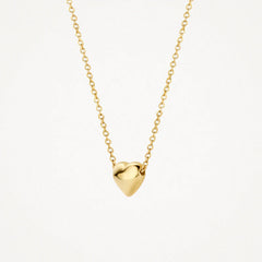 Blush Halskette aus 14 Karat Gold mit Herzanhänger - 3062YGO