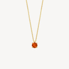 Blush Halskette aus 14 Karat Gold mit Madera Citrin - 3200YCI