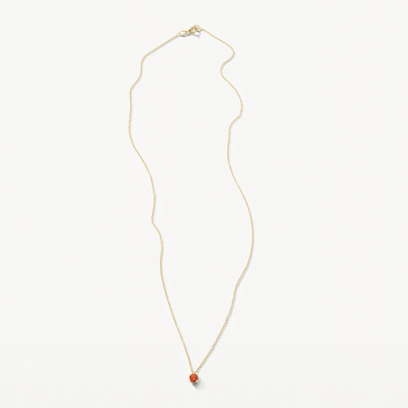 Blush Halskette aus 14 Karat Gold mit Madera Citrin - 3200YCI