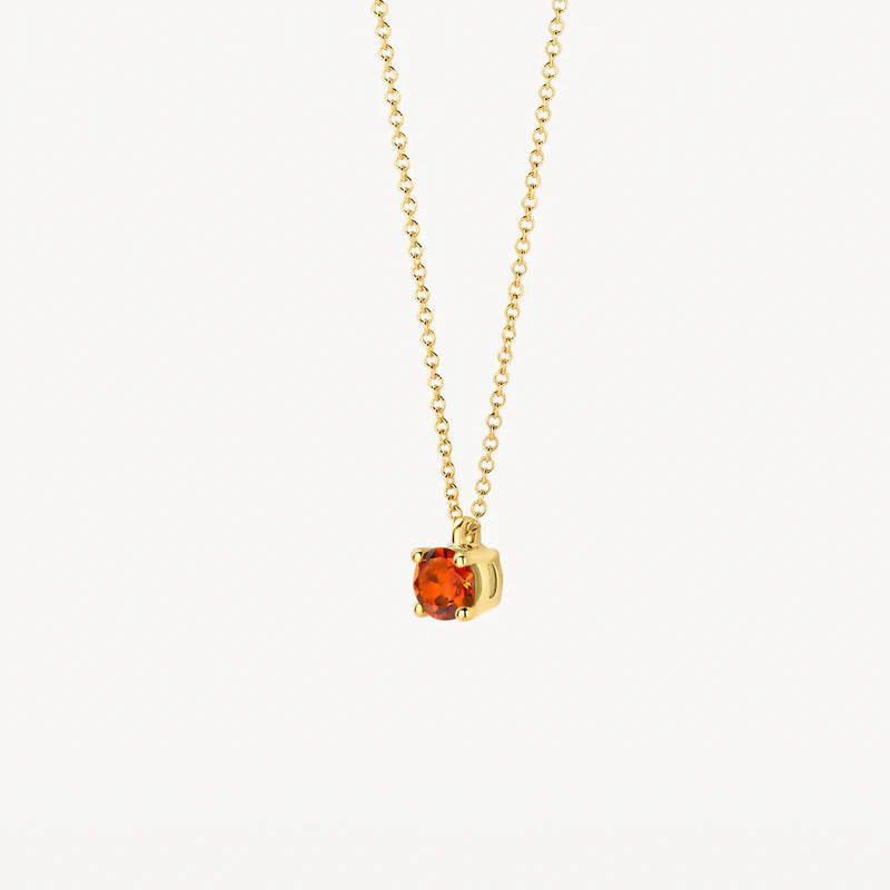 Blush Halskette aus 14 Karat Gold mit Madera Citrin - 3200YCI