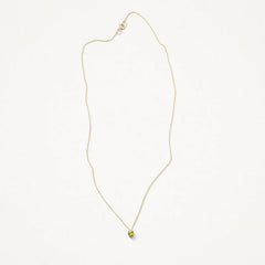 Blush Halskette aus 14 Karat Gold mit Peridot - 3200YGP