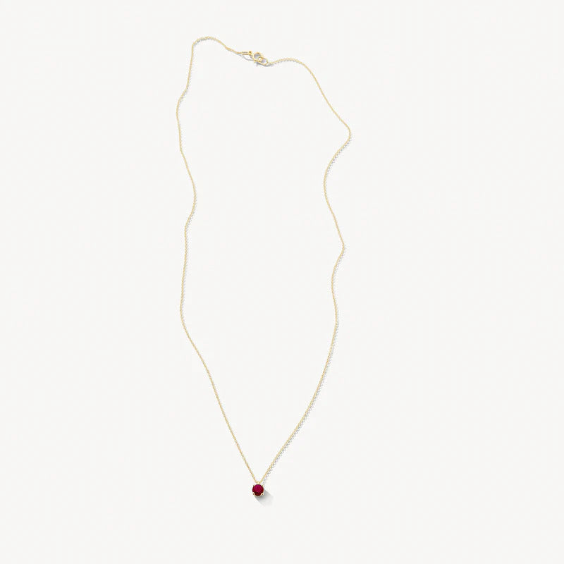 
Blush Halskette aus 14 Karat Gold mit Rubin - 3200YRU
