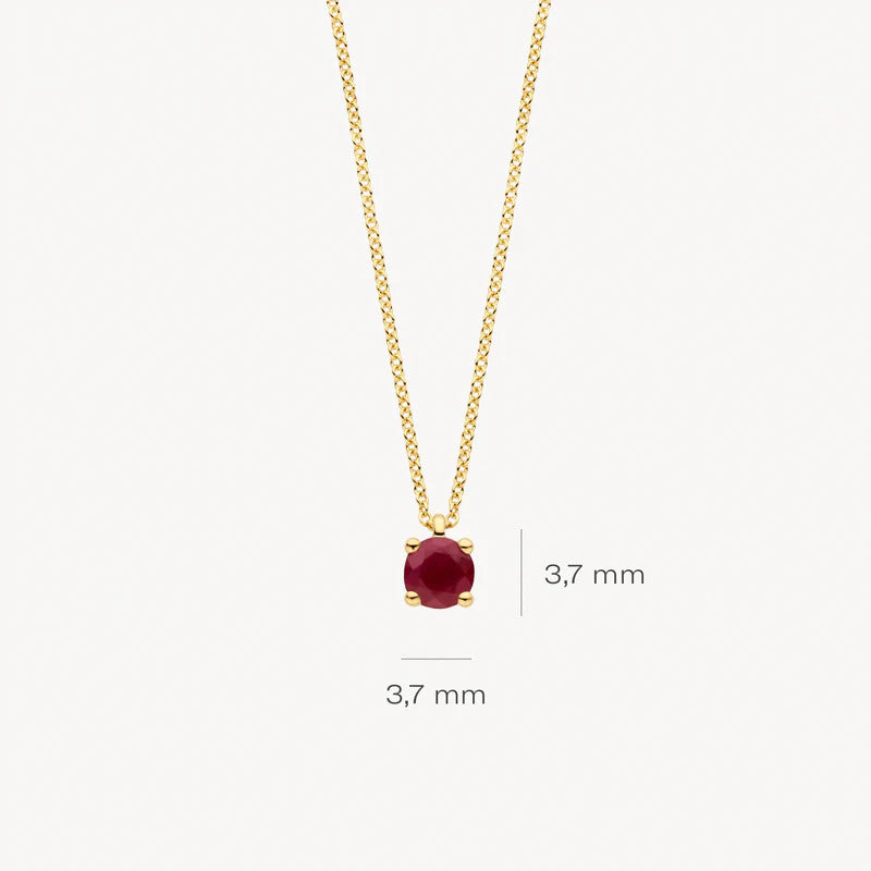 
Blush Halskette aus 14 Karat Gold mit Rubin - 3200YRU
