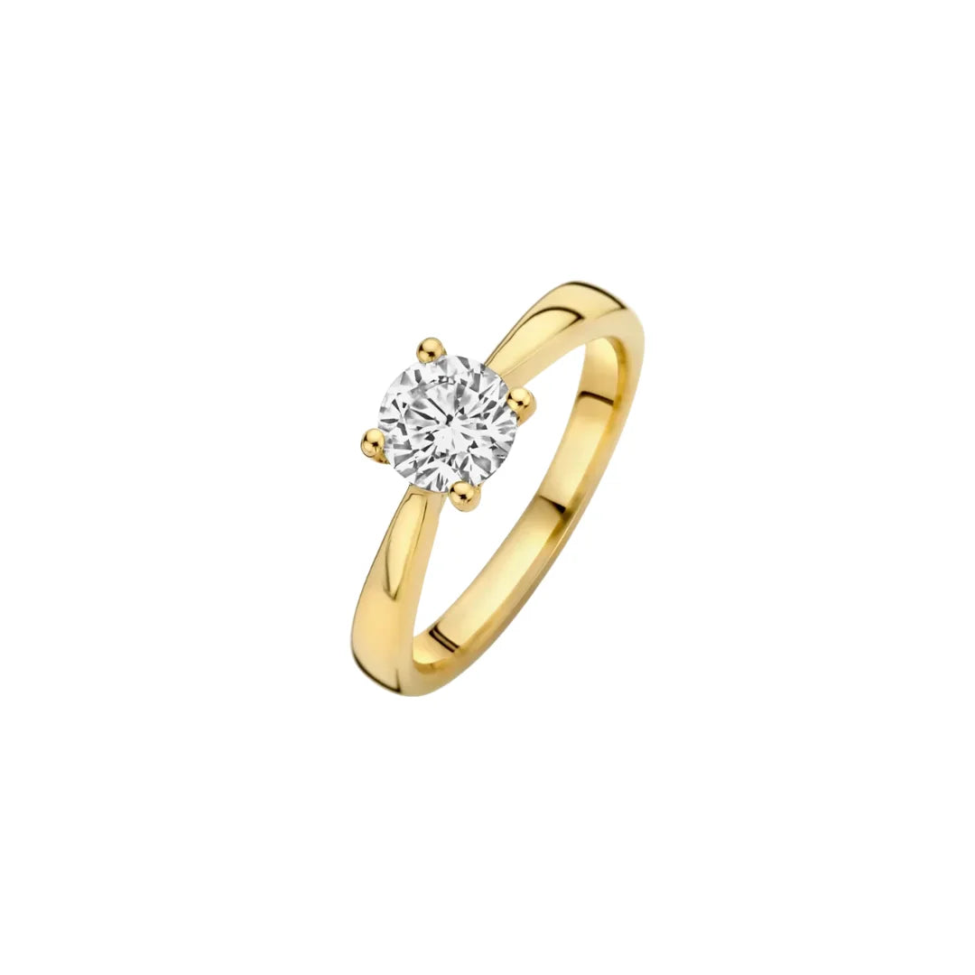 Blush Verlobungsringe in 585/14 Karat Gelbgold mit Labordiamant - LG1005Y