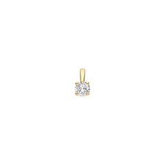 Blush Labordiamant-Anhänger aus 14 Karat Gelbgold 0.20 ct - LG6002Y