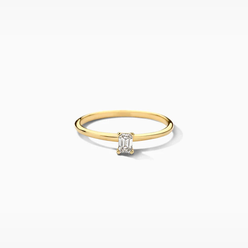 Blush Labordiamant-Ring aus 14 Karat Gold 0.20 ct - LG1029Y