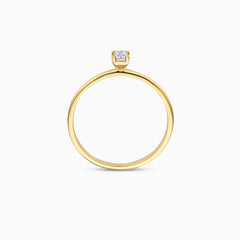 Blush Labordiamant-Ring aus 14 Karat Gold 0.20 ct - LG1029Y