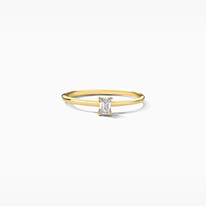 Blush Labordiamant-Ring aus 14 Karat Gold 0.20 ct - LG1029Y