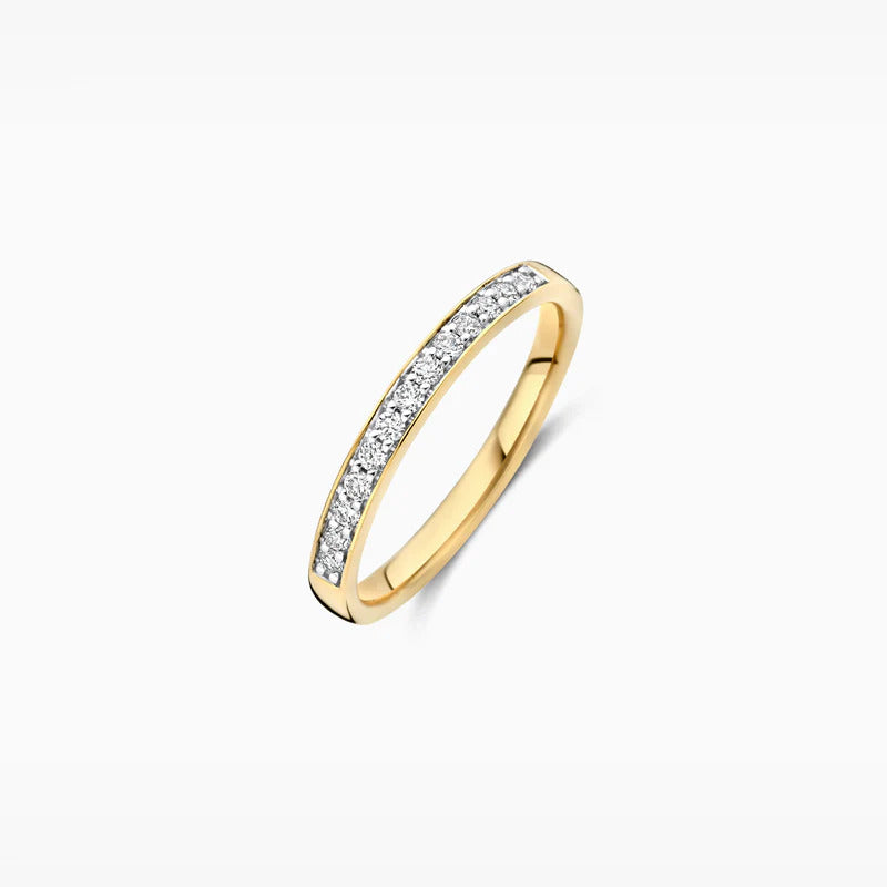 Blush Labordiamant-Ring aus 14 Karat Gold 0.22 ct - LG1033Y