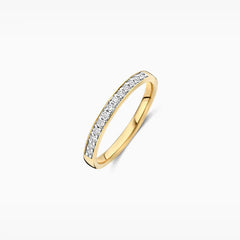 Blush Labordiamant-Ring aus 14 Karat Gold 0.22 ct - LG1033Y