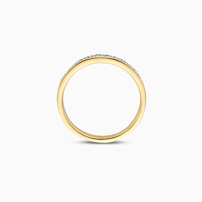 Blush Labordiamant-Ring aus 14 Karat Gold 0.22 ct - LG1033Y