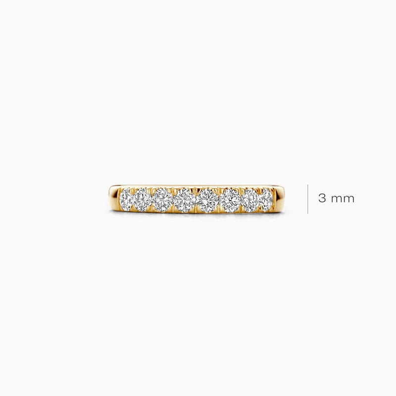 Blush Labordiamant-Ring aus 14 Karat Gold 0.56 ct - LG1015Y