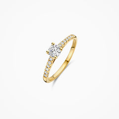 Blush Labordiamant-Ring aus 14 Karat Gold 0.58 ct - LG1006Y/54