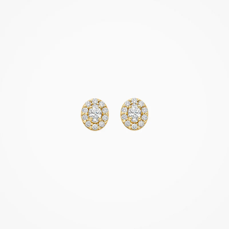 Blush Ohrstecker aus 14 Karat Gold mit Labordiamanten 0.36 ct - LG7033Y