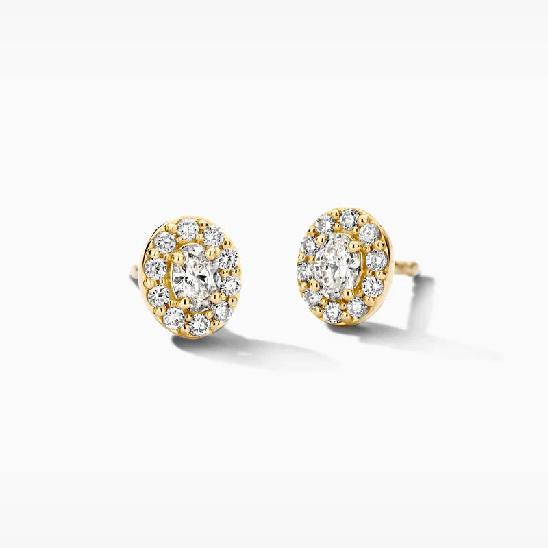 Blush Ohrstecker aus 14 Karat Gold mit Labordiamanten 0.36 ct - LG7033Y