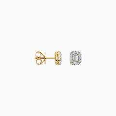 Blush Ohrstecker aus 14 Karat Gold mit Labordiamanten 0.40 ct - LG7010Y
