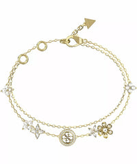 Guess Style Armband Gold Damen Secret Garden - JUBB06029JWYGS