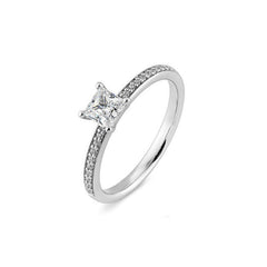 Bague de fiançailles Breuning Carré avec diamants de laboratoire - 41063320