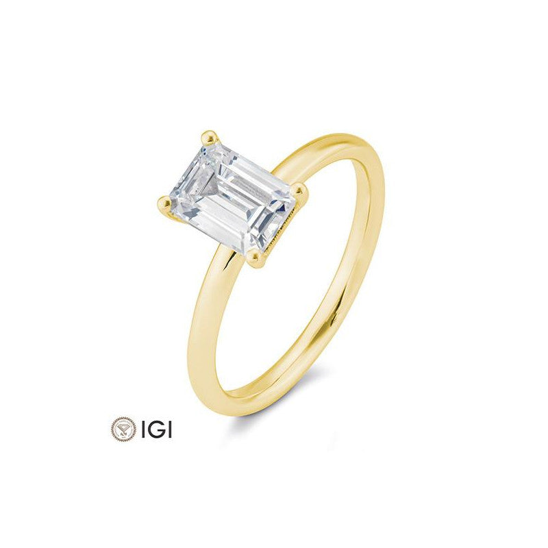 Breuning Emerald Verlobungsring - 41/06320