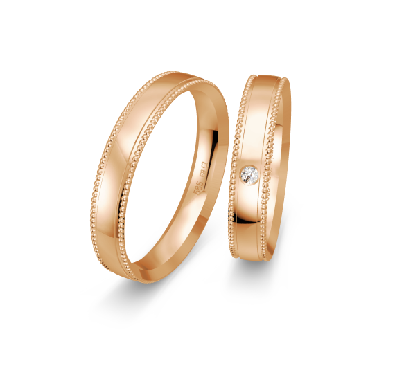 Breuning Klassik Trauringe -48/05716 & 48/05715