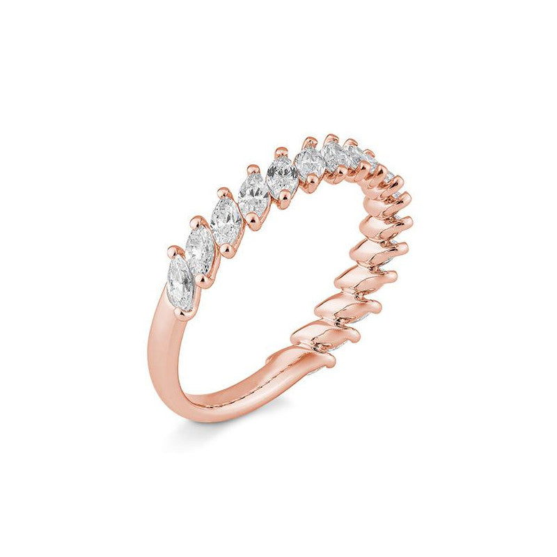 Breuning Memoire Navette Verlobungsring mit Diamanten - 41/06297