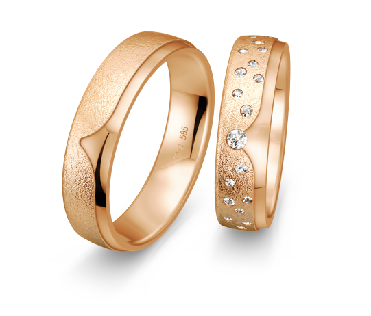 Breuning Sternenhimmel Trauringe - 48/05888 & 48/05887