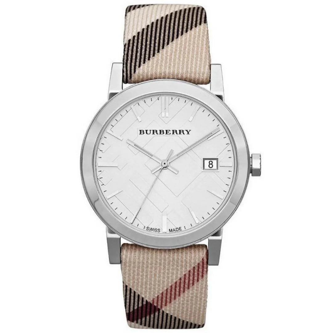 Burberry Damenuhr "The City" in Silber - BU9022