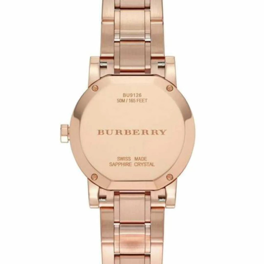 Burberry Damenuhr "The Classic" in Roségold - BU9126