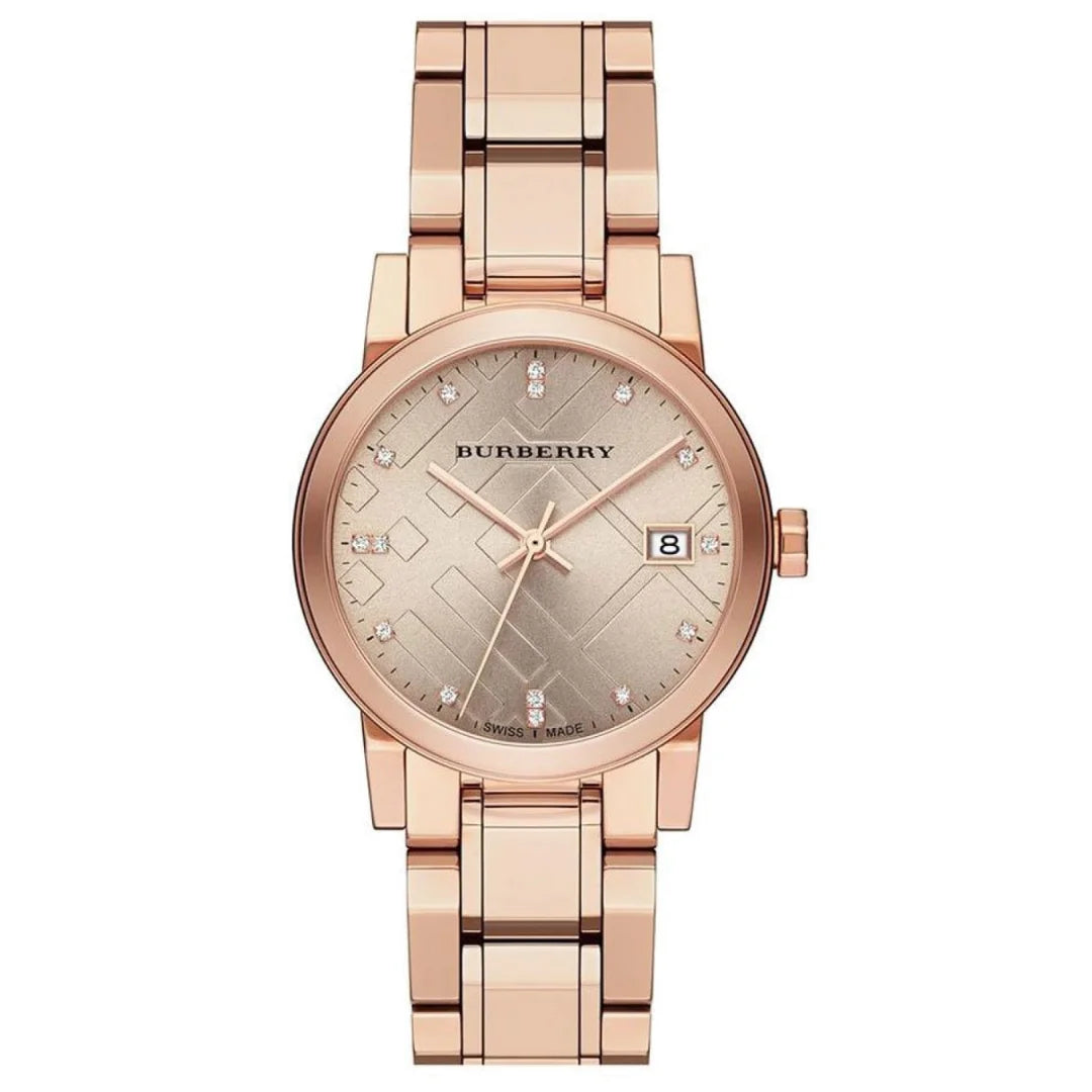 Burberry Damenuhr "The Classic" in Roségold - BU9126