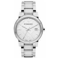 Burberry Herrenuhr "The City" in Silber - BU9000