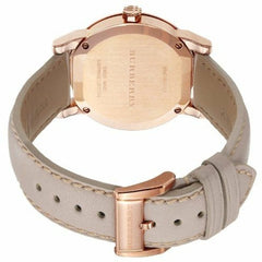 Burberry BU9109 The City Damen Uhr – Beige Leder