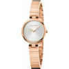 Calvin Klein Authentic 28mm Uhr Silber Roségold Edelstahl
