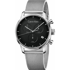 Calvin Klein City Chronograph Herren Uhr Schwarz Silber