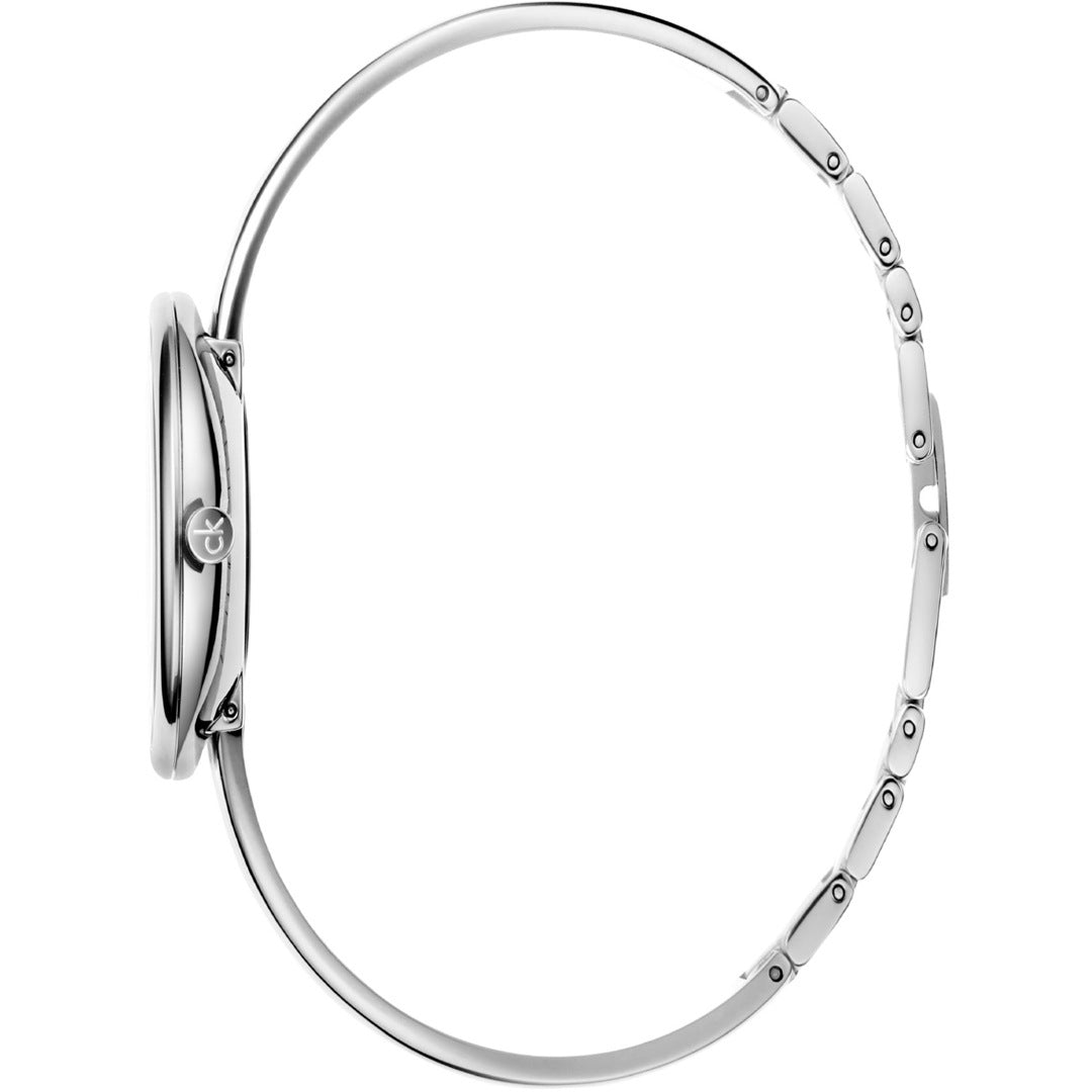 Calvin Klein Seduce 30mm Uhr Silber Schwarz Edelstahl