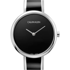 Calvin Klein Seduce 30mm Uhr Silber Schwarz Edelstahl