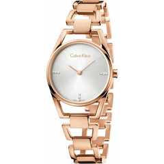 Calvin Klein Dainty Diamonds 30mm Uhr Silber Diamanten Edelstahl - K7L2364T