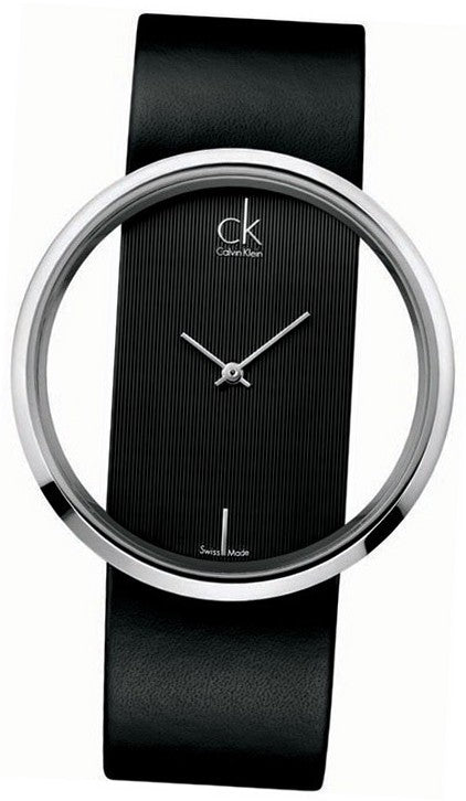 Calvin Klein Glam Edelstahl Damenuhr - K9423107