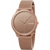 Calvin Klein Minimal Gent 40mm Herrenuhr Roségold Mesh - K3M11TFK