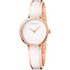 Calvin Klein Seduce 30mm Uhr Silber Roségold Edelstahl